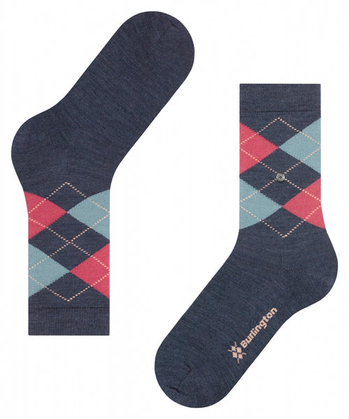 Marylebone women's socks | Blue