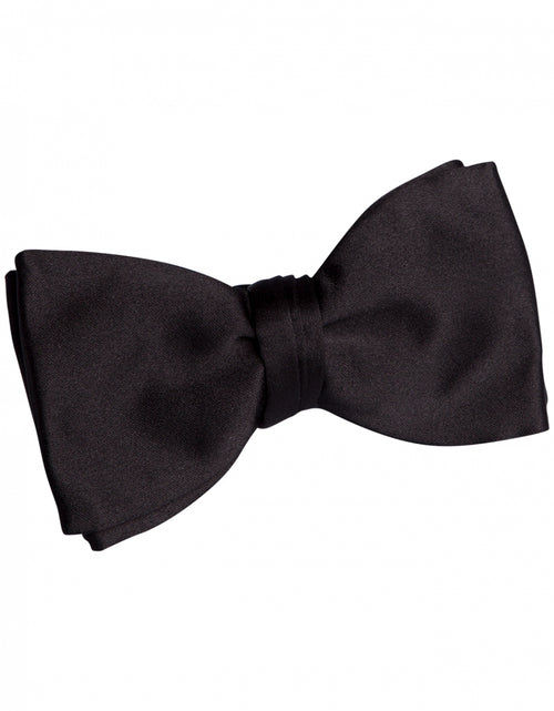 Stylish Silk Bow | Black