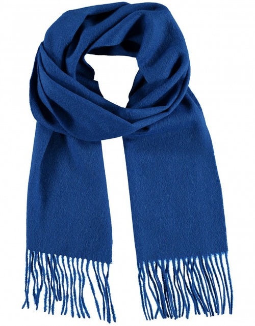 Scarf Lambswool 190x30 | Cobalt Blue