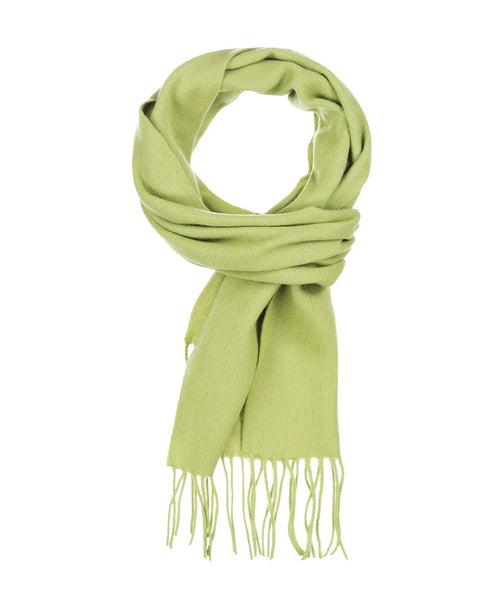 Scarf Lambswool 190x30 | Green