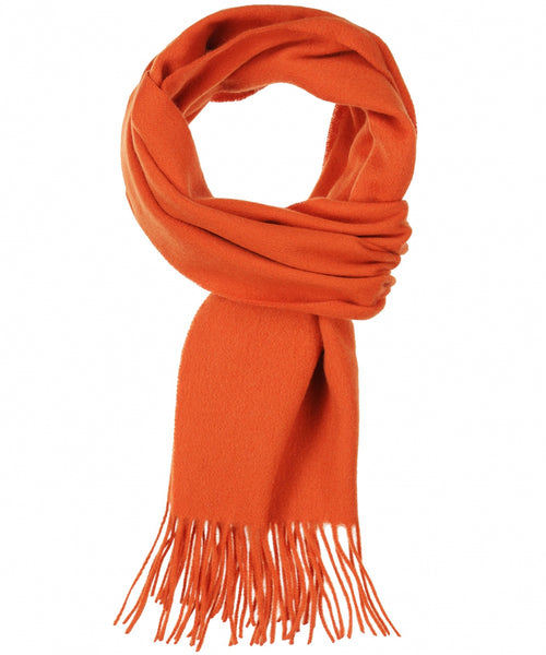 Scarf Lambswool 190x30 | Orange