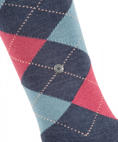 Marylebone Women's Knee Socks | Blue