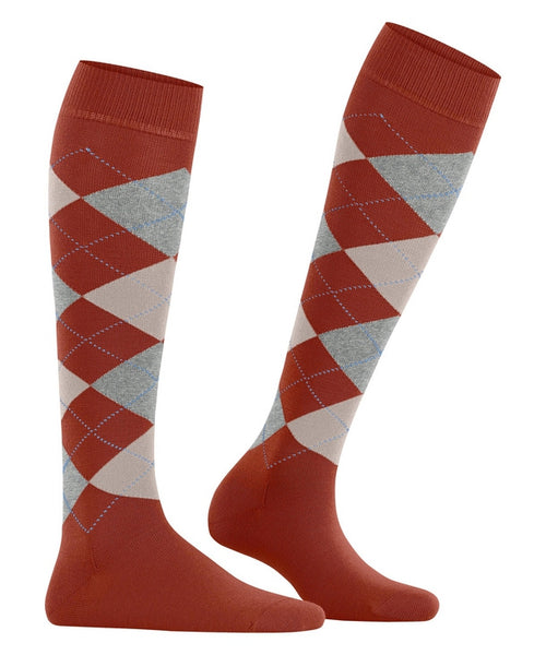 Marylebone Women's Knee Socks | Red