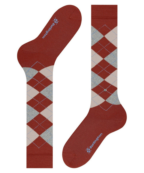 Marylebone Women's Knee Socks | Red