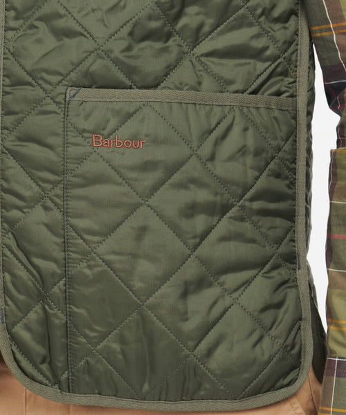 Gewatteerde Zip-in-Liner bodywarmer | Groen