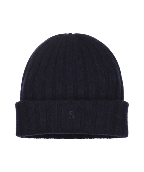 Stetson Beanie Cashmere | Navy Blauw