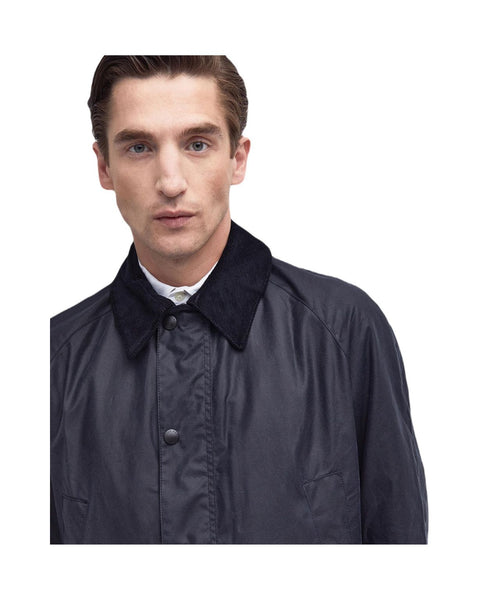 Wax jacket Ashby | Navy Blue