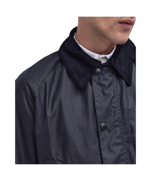 Wax jacket Ashby | Navy Blue