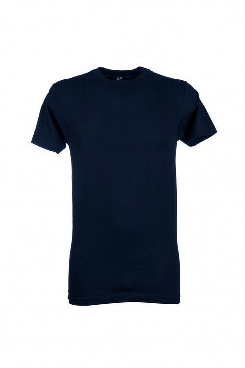 T-shirt ronde hals | Navy Blauw