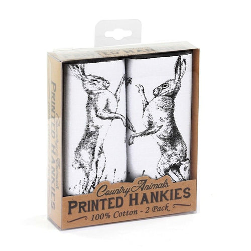 Printed handkerchief | Hare