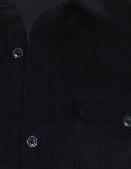 Overshirt corduroy | Navy Blue