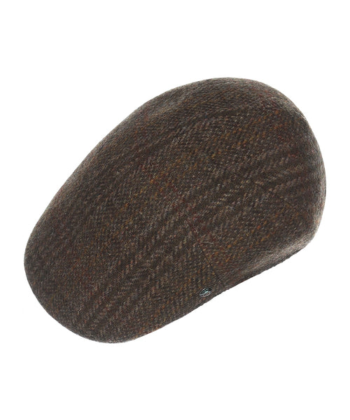 Cap Harris Tweed cap | Brown