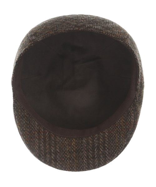 Cap Harris Tweed cap | Brown