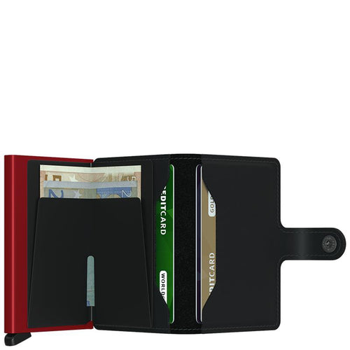 Secrid Miniwallet | Matte Black&Red