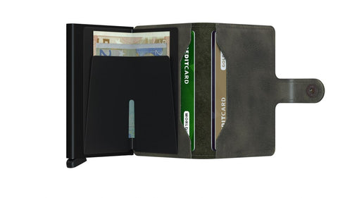 Secrid Miniwallet | Vintage Olive-Black