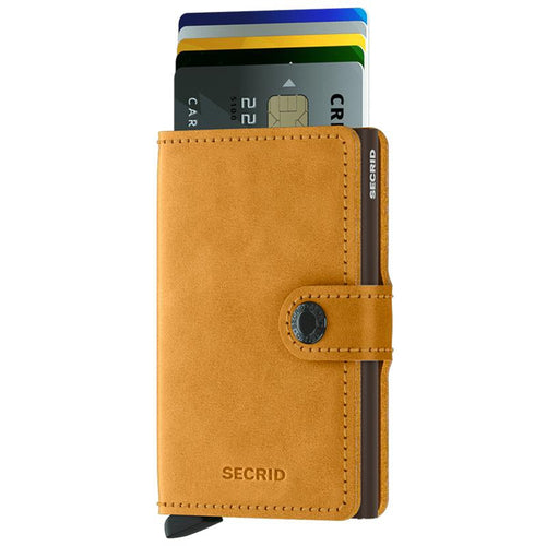 Secrid Miniwallet | Vintage Ochre