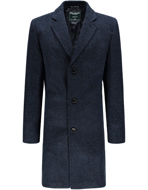 Long coat howard | Denim Blue