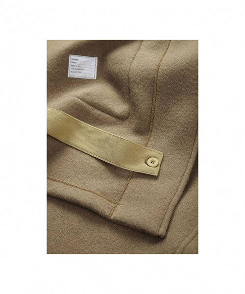 Long coat English duffle | Camel