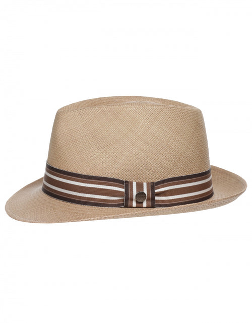 Trilby Panama Hoed | Bruin