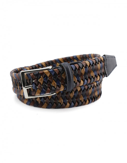 Elastic Leather Braided Belt | Design