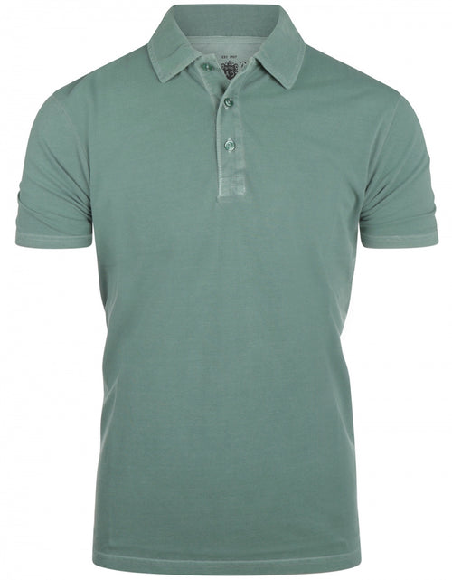 Polo washed short sleeve | Green