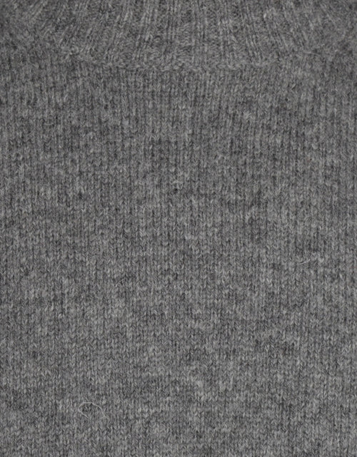 Alan Paine Shetland Pullover Ronde Hals | Grijs