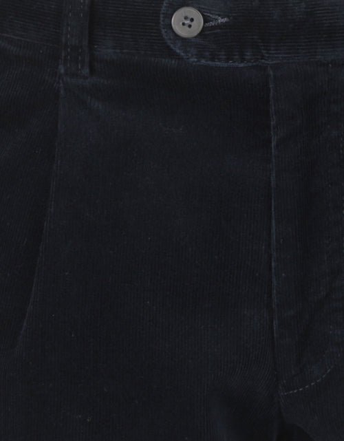 Liverpool Corduroy Trousers | Navy Blue