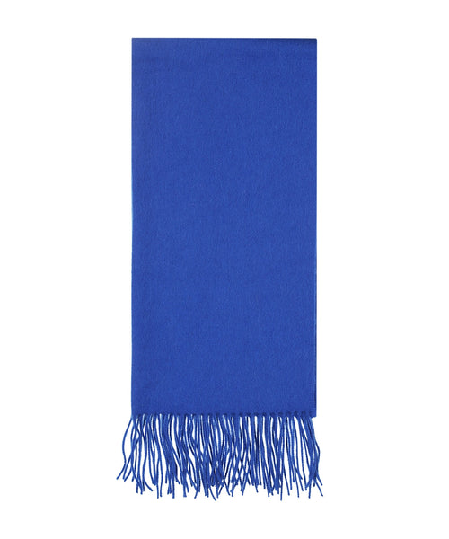 Sjaal lamswol 190x48 | Blauw