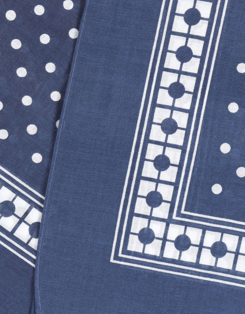 Farmer's Handkerchief | Dot Blue