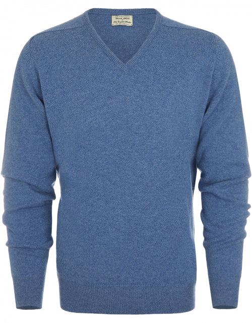 William Lockie Pullover Lambswool V-neck | Jeans