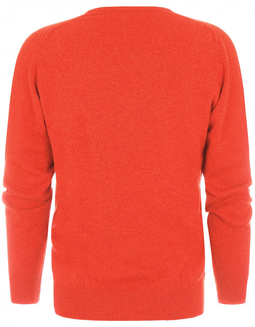 William Lockie Pullover Lamswol V-hals | Inferno