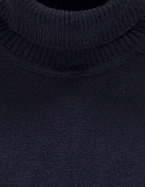 William Lockie Turtleneck Lambswool | Navy