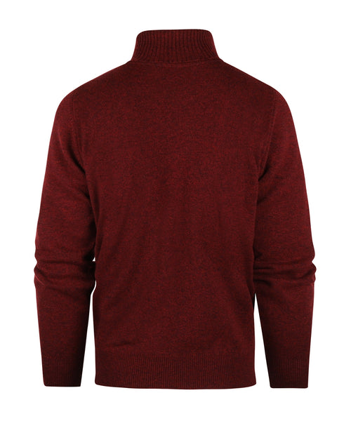 William Lockie Turtleneck Lambswool | Red Velvet