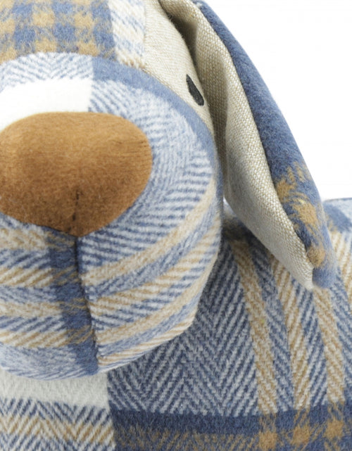 Tweed deurstopper | Dog Blue