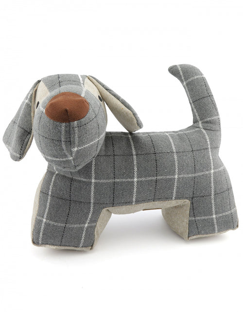 Tweed deurstopper | Dog Grey