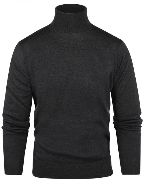 Turtleneck Merino wool | Charcoal