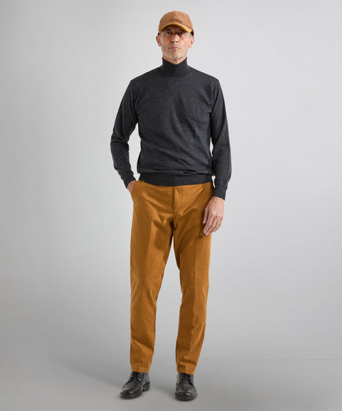 Turtleneck Merino wool | Charcoal