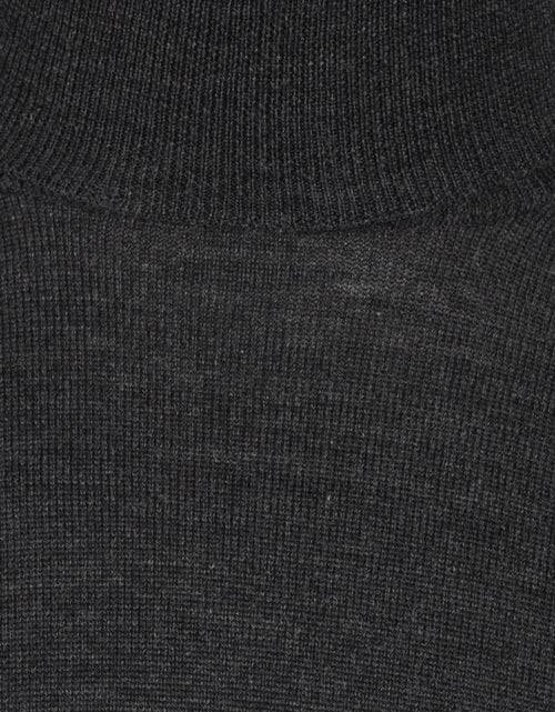 Turtleneck Merino wool | Charcoal