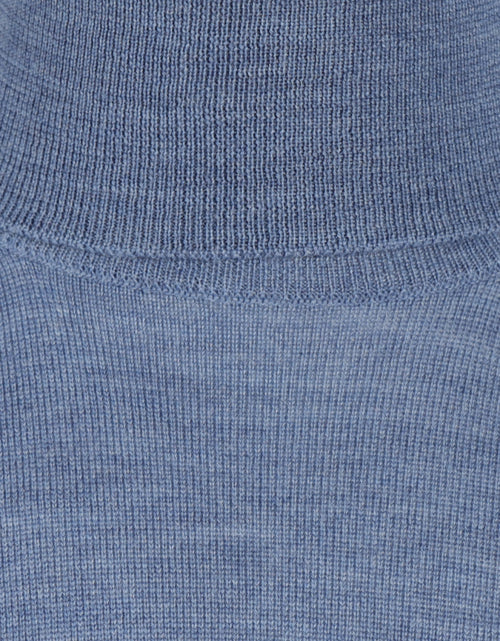 Turtleneck Merino wool | Bleu Mix