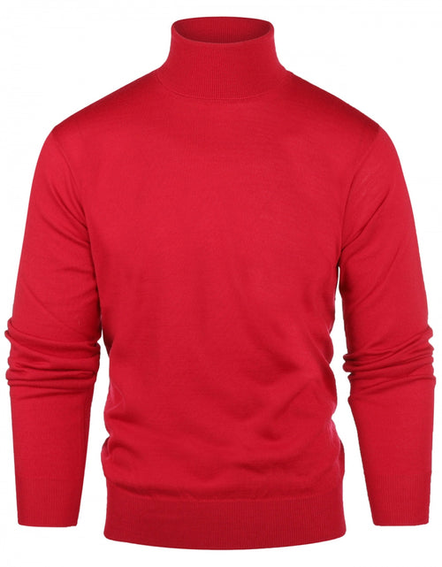 Turtleneck Merino wool | Red