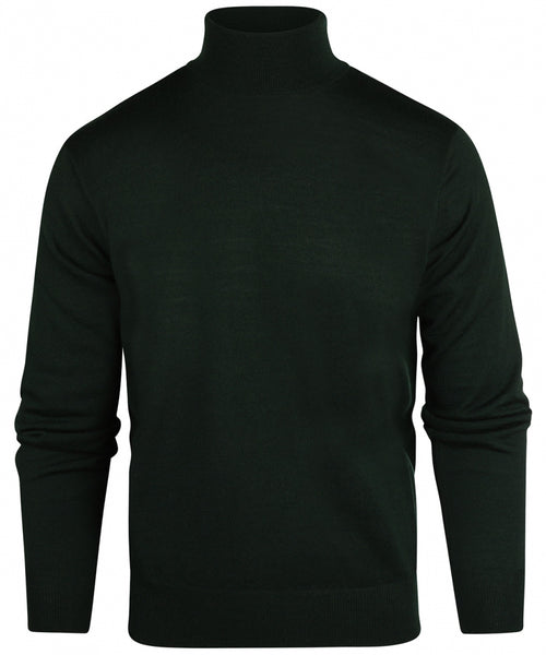 Turtleneck Merino wool | Green