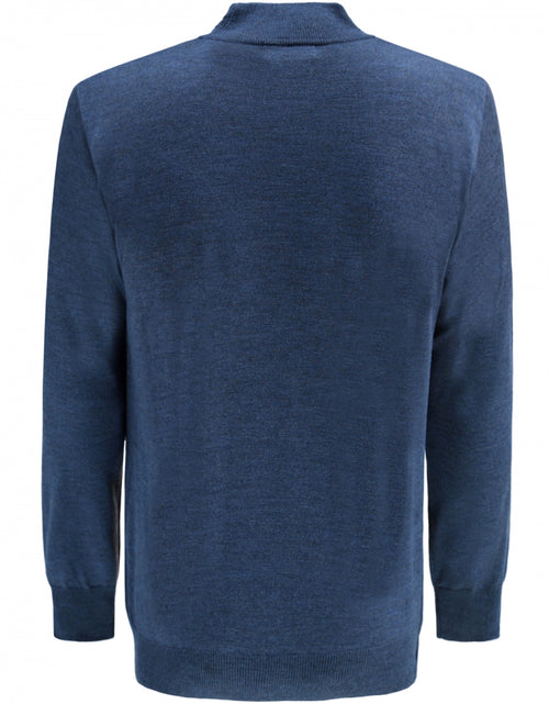 Turtle sweater Merino wool | Light Indigo