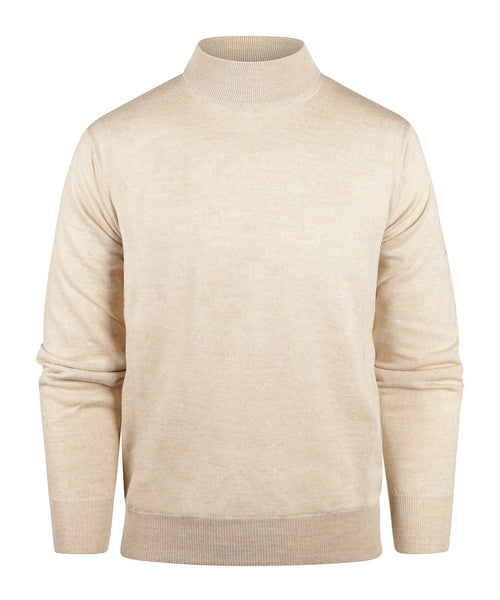 Turtle sweater Merino wool | Beige