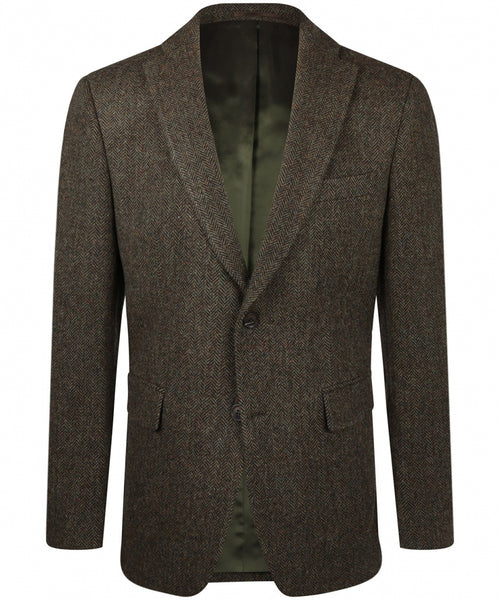 Tweed Blazer | Brown