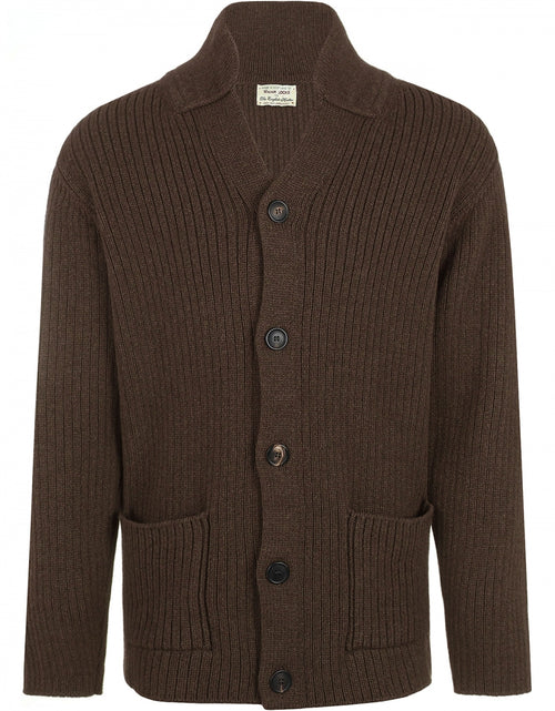 Richard Knotted Cardigan | Mocha