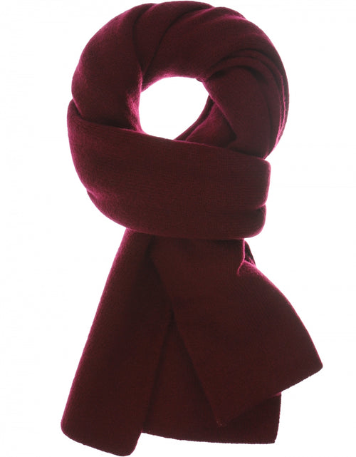 Scarf lambswool | Bordeaux