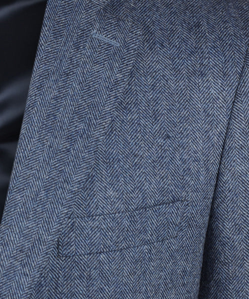 Tweed Blazer | Blue