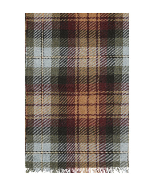 Scarf lambswool with cashmere | Brown