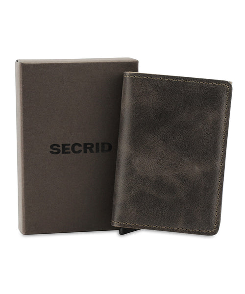 Secrid Slimwallet Card Holder | Vintage Chocolate