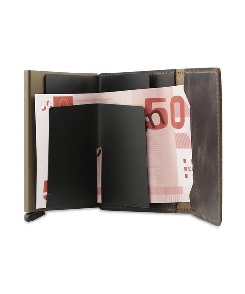 Secrid Slimwallet Card Holder | Vintage Chocolate